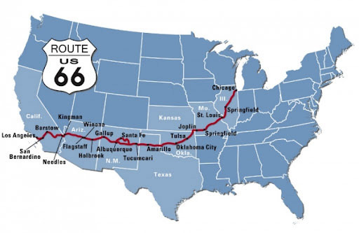 미국의 약 3분의 2를 가로지르는 루트 66 - Kansas City - 1