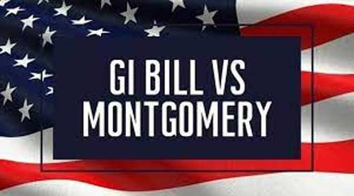 Information on Tuition Assistance through Military Service, GI Bill vs Montgomery - Rowland Heights - 1