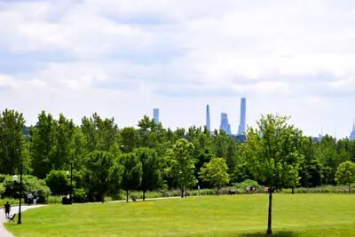 팰팍 공원들, 작은 도시의 녹색 숨통 - Palisades Park - 1