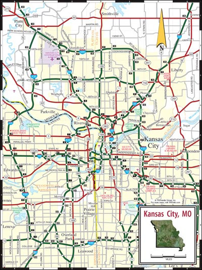 캔자스시티는 복잡한 행정구역 구조를 갖고 있습니다 - Kansas City - 1
