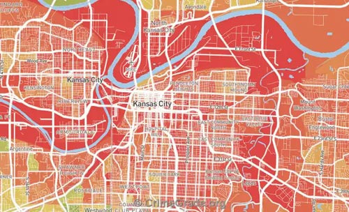 캔자스시티 살인율·차량 절도·재산범죄 통계 데이터 - Kansas City - 1