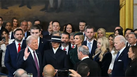 Inauguration Oath Before Chief Justice Trump on January 20 - Atlanta - 1