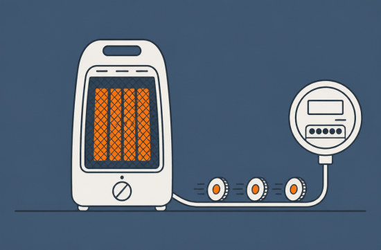 How Much Will Your Electric Bill Be If You Use an Electric Heater for 8 Hours a Day? - Buffalo - 1