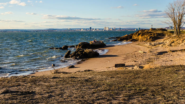 A Place I Often Visit: Lighthouse Point Park Beach - New Haven - 1