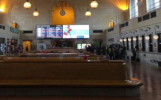 커넥티컷주에 있는 오래된 역, Union Station - New Haven - 3