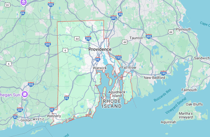 Rhode Island 지역 주요 프리웨이 소개 - Rhode Island - 1