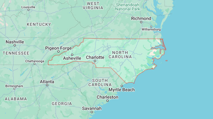 노스캐롤라이나(North Carolina) 주 교통정보 - North Carolina - 1