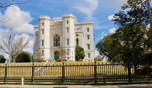 Information about Louisiana's Old State Capitol - Baton Rouge - 1