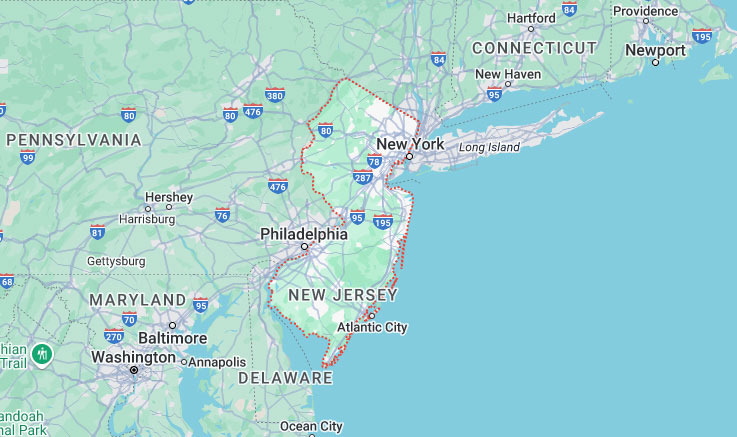 뉴저지(New Jersey) 프리웨이 시스템 - New Jersey - 1