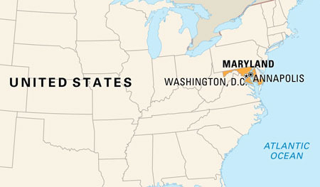 Maryland: A State with Government Industries Adjacent to Washington D.C. - Maryland - 1