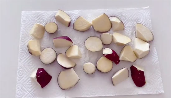 Sweet Potato Mat Tang Made in an Air Fryer: Simple Recipe - New York - 2