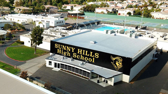 풀러턴 2위 공립 고교, Sunny Hills High School - Fullerton - 1