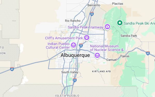 Major Highways in Albuquerque: I-25 and I-40 - Albuquerque - 1