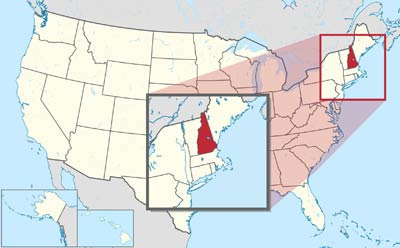 미국 북동부에 위치한 뉴햄프셔 주의 역사 - New Hampshire - 1