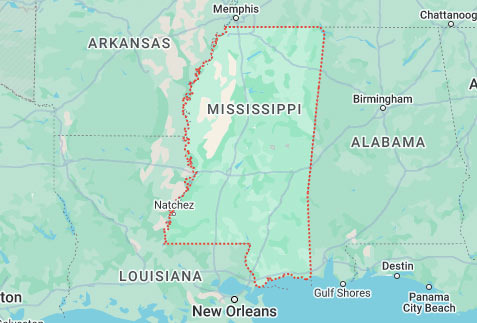 미시시피 주 주요 프리웨이 정보 입니다 - Mississippi - 1