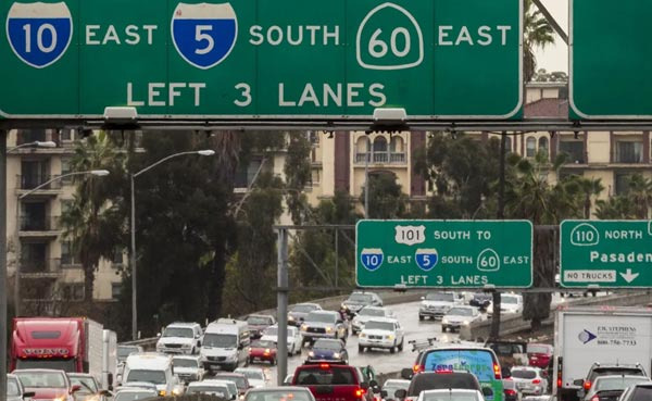 “Will it not be congested today?” The result is the same - Los Angeles - 1