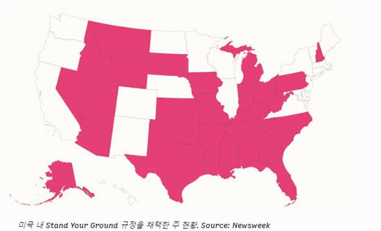 정당방위로 총을 사용할 수 있는 범위, ‘Stand Your Ground’ - Los Angeles - 1
