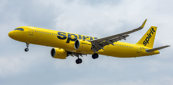  미국에서 잘 알려진 저비용 항공사 Spirit Airlines - San Antonio - 1