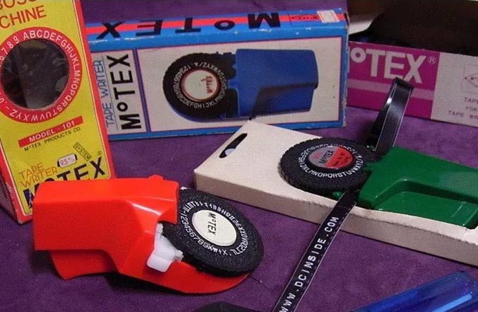 70.80 Nostalgic Item Exploration - Motex Tape Typewriter - Salt Lake City - 1