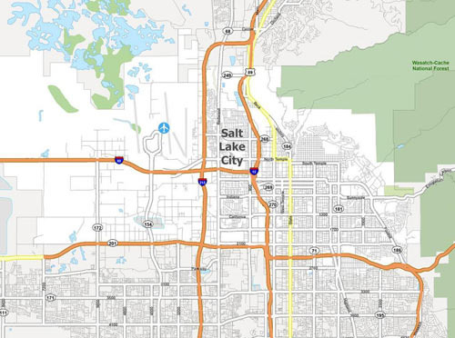 "1300 South 145 East?" 솔트레이크시티 주소 체계의 비밀 - Salt Lake City - 2