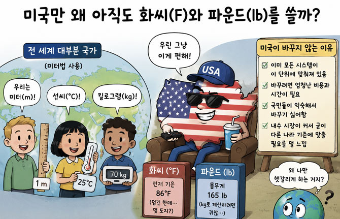 미국이 미터법을 안쓰는 이유가 "해적 때문이라고?" - Chicago - 1