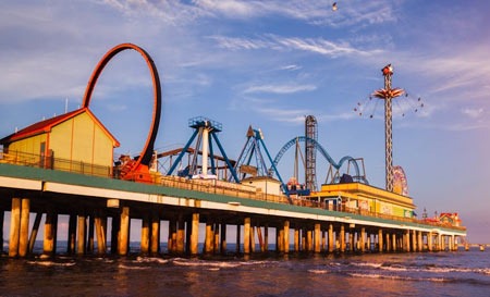  1시간 떨어진 갈베스톤 아일랜드(Galveston Island)의 낭만 - Houston - 1