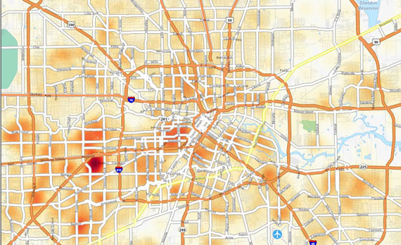휴스턴 지역은 부촌과 빈민촌인 ghetto가 같이 공존합니다  - Houston - 2