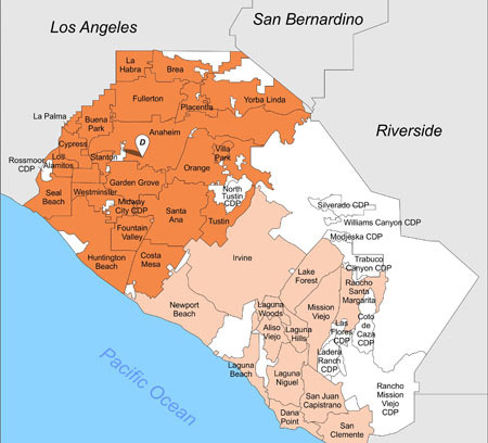 Orange County, boasting a population of about 3 million - Anaheim - 1