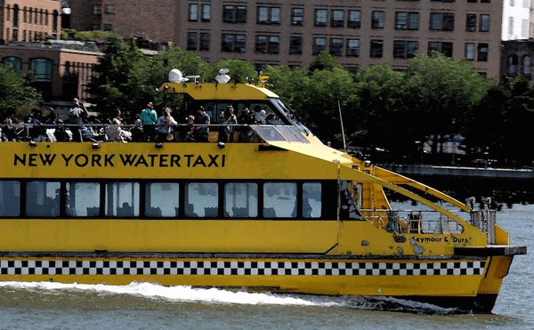 The Story of the New York Water Taxi That Was Yellow Like a Yellow Cab - New York - 1