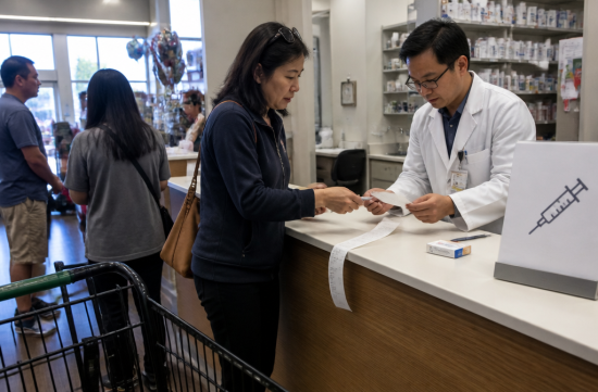 Comparing Benefits of Free Flu Shots and Coupons at Pharmacies - Palm Springs - 1