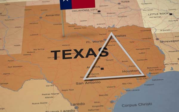 텍사스 주 인구 75% 집중, 텍사스 트라이앵글 (The Texas Triangle) - Austin - 1