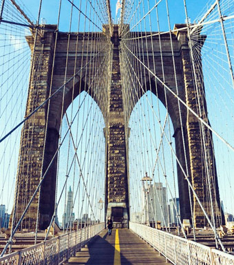 브루클린 대교 (Brooklyn Bridge) - Brooklyn - 1