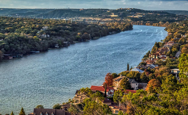The Colorado River in Texas Confused with the Colorado River in the American West - Austin - 1