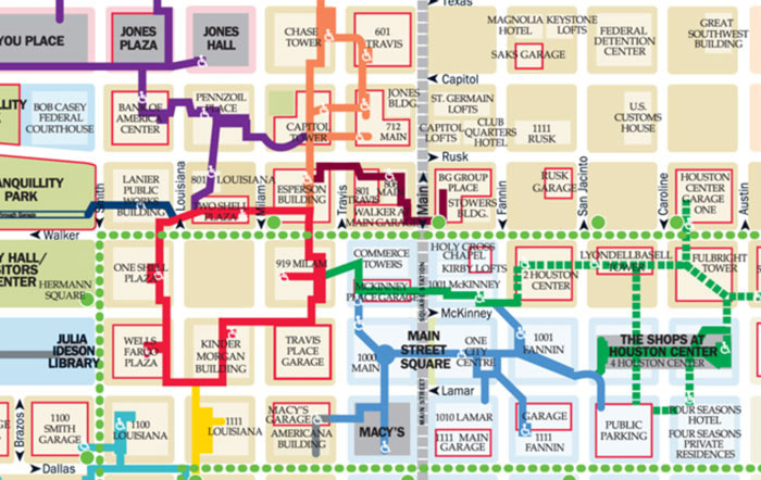 The Underground Tunnel World of Downtown Houston: Surviving the Hot and Humid Summer - Houston - 1