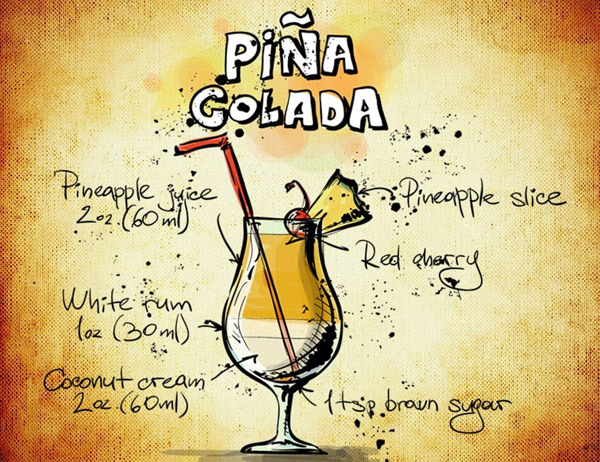 Pina Colada: The Taste of Caribbean Freedom in a Glass of Rum - Houston - 1