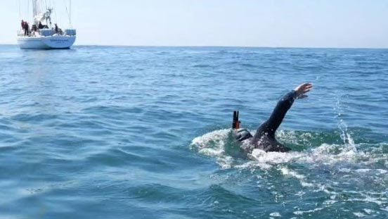 The Legendary Benoît Lecomte Who Swam 5,950km Across the Atlantic - New York - 1
