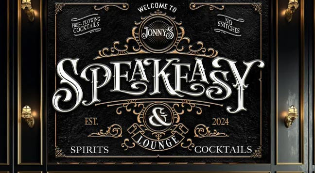 미국의 흑역사인 금주령 기간의 비밀 술집 Speakeasy - San Antonio - 1
