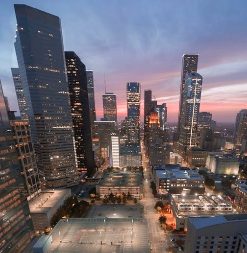 휴스턴의 스카이라인을 책임지는 빌딩들 - Houston - 1