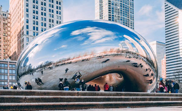 Famous Landmarks of Chicago! The Background of the Chicago Bean's Birth - Illinois - 1