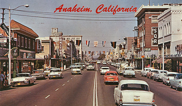 1960년대 캘리포니아 애나하임 다운타운 이야기 - Anaheim - 2