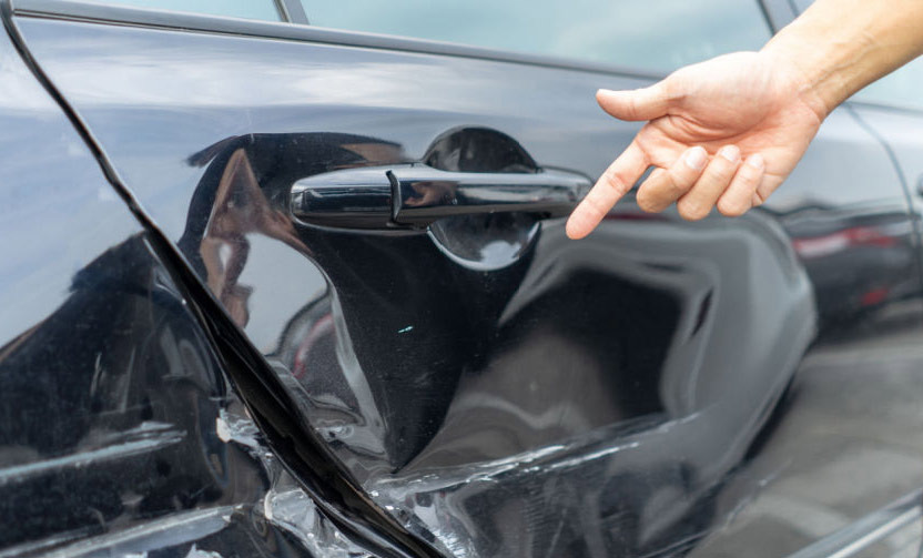 To the person who hit my car and fled, I hope you live well - Los Angeles - 1