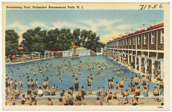 The Story of the Palisades Amusement Park Pool That Closed in 1971 - Palisades Park - 1