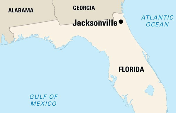 미국에서 땅덩이가 가장 넓은 도시 중 하나인 잭슨빌 - Jacksonville - 1
