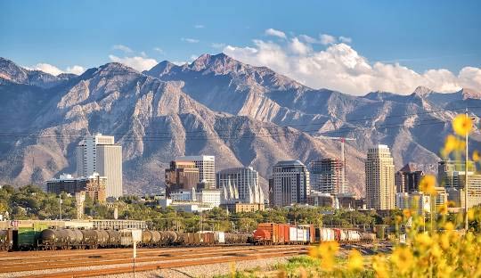 유타(Utah) 연중 날씨와 평균 기온 - Utah - 1
