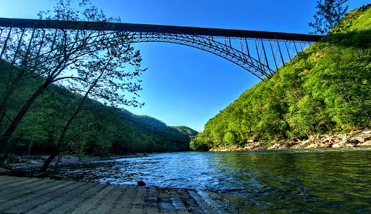웨스트버지니아(West Virginia)의 평균 기온 - West Virginia - 1