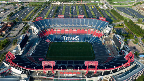 Home Stadium of the Tennessee Titans NFL Team - Nashville - 1