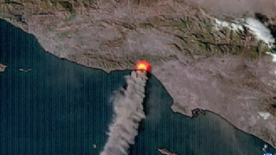 로스앤젤레스 일대 강풍과 산불 피해 발생 - Los Angeles - 2