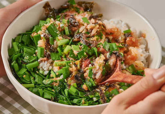 If You Have Pollock Roe, You Must Try Chive Pollock Roe Bibimbap - Pasadena - 1