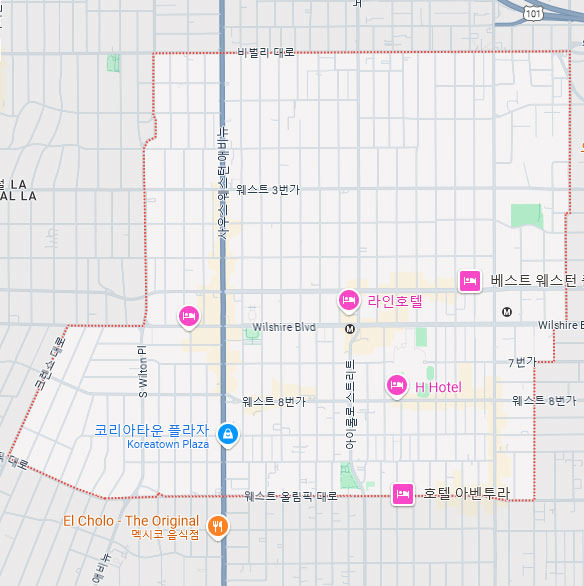 미국에서 가장 유명한 한인 밀집 지역, LA Koreatown - Los Angeles - 2