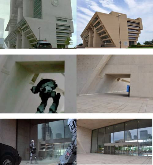 Dallas City Hall Appears as the Villain's Headquarters in RoboCop (1987) - Dallas - 1